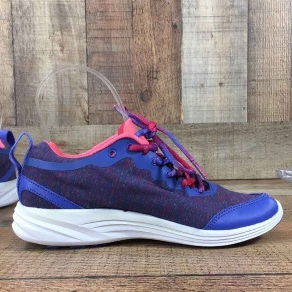 3/$20 Vionic Blue Agile Fyn Athletic Shoes Orthotic Womens 5 Lace Up Sneakers - Picture 5 of 13